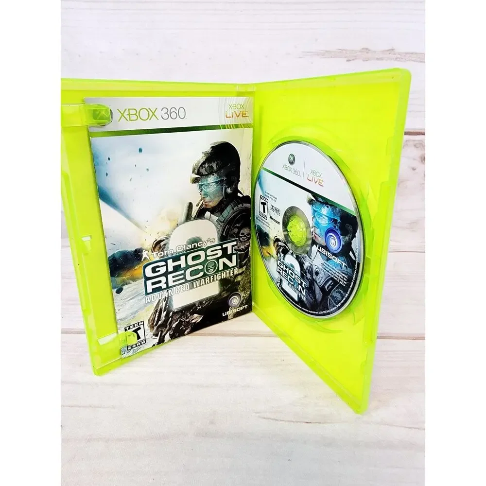 Tom Clancy's Ghost Recon Advanced Warfighter 1 & Splinter Cell Xbox 360 CIB